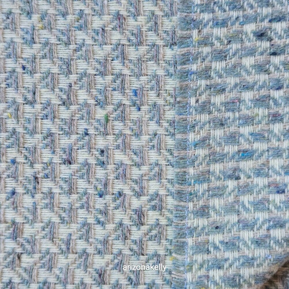 NWOT Woven Wool Tweed Scarf from Portugal - Picture 3 of 12